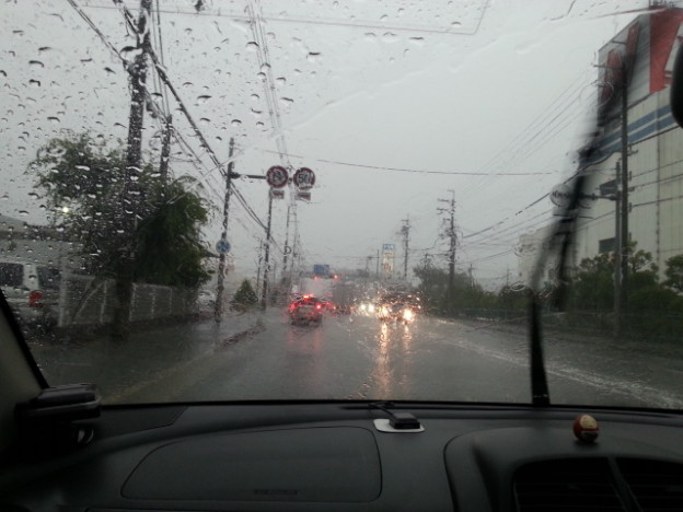 土砂降り・・・ちと気持ちの現れ？？