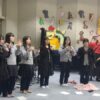 「石田くみ子依頼講師」大冠高校第三学年音楽科開講科目「手作りコンサート」手話ダンス（サインランゲージ・ダンス）の実習・表現指導