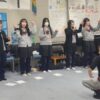 「石田くみ子依頼講師」大冠高校第三学年音楽科開講科目「手作りコンサート」手話ダンス（サインランゲージ・ダンス）の実習・表現指導