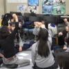 「石田くみ子依頼講師」大冠高校第三学年音楽科開講科目「手作りコンサート」手話ダンス（サインランゲージ・ダンス）の実習・表現指導